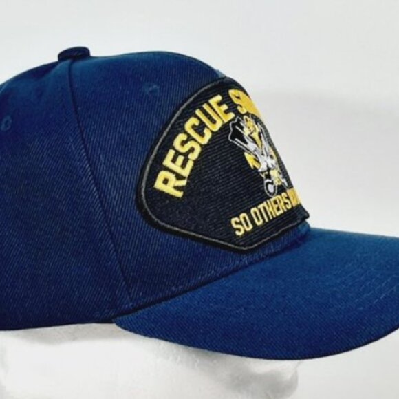 U.S. Coast Guard Rescue Swimmer So Others May Live Men's cap hat blue - Picture 3 of 4